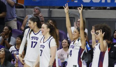 TCU women control NCAA opener with big win over UC San Diego