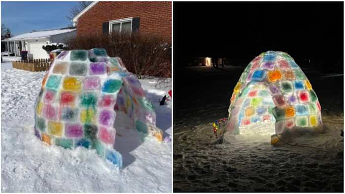 Oakland County man tried to stop his kids’ igloo from melting. What city did next sparked outrage