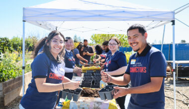 Youth Volunteers Leave Their Mark at Bakersfield’s First California Service Corps Event