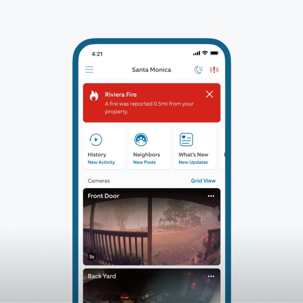 Ring's new Fire Watch will be available nation wide, the company said Tuesday. (Ring)