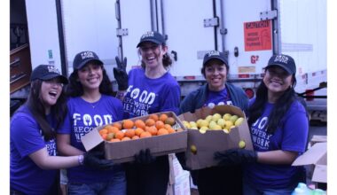 On Super Bowl Sunday, the Food Recovery Network ensured leftover food was diverted from the landfill to the area's hungry.