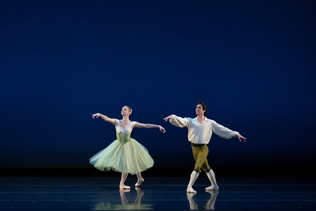 Emma Von Enck and David Gabriel in "Four Bagatelles" - Photo by Issac Hernandez.