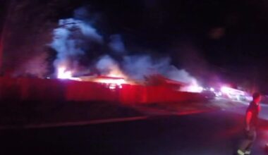 Fresno Fire Department crews battled hoarding conditions while extinguishing a house fire on East Vassar Avenue late Wednesday night, bringing the blaze under control in 40 minutes with no injuries reported but significant damage to the home.