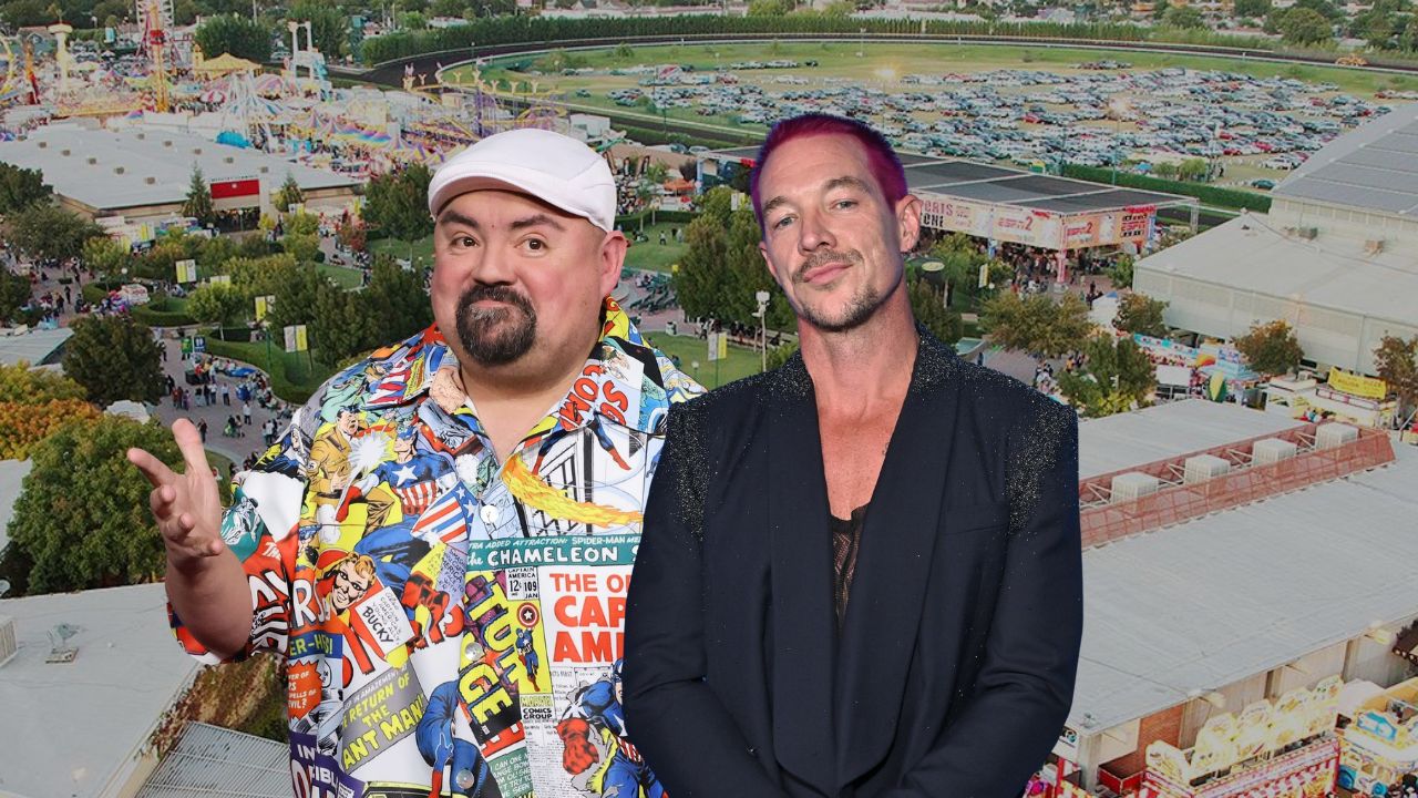 The Big Fresno Fair announced its first round of 2026 Table Mountain Concert Series shows, featuring Diplo, Gabriel “Fluffy” Iglesias, Tower of Power with WAR, and Iration, with fan club pre-sale starting March 18 and general tickets on March 25, 2026. (GV Wire Composite)