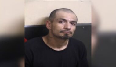 Fresno police arrested a man on Monday, March 23, 2026, after a traffic stop for expired registration revealed a handgun and large-capacity magazine in his backpack. (Fresno PD)