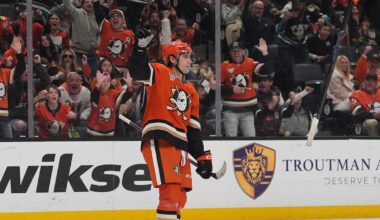 Cutter Gauthier scores a pair as Anaheim Ducks edge Calgary Flames in shootout