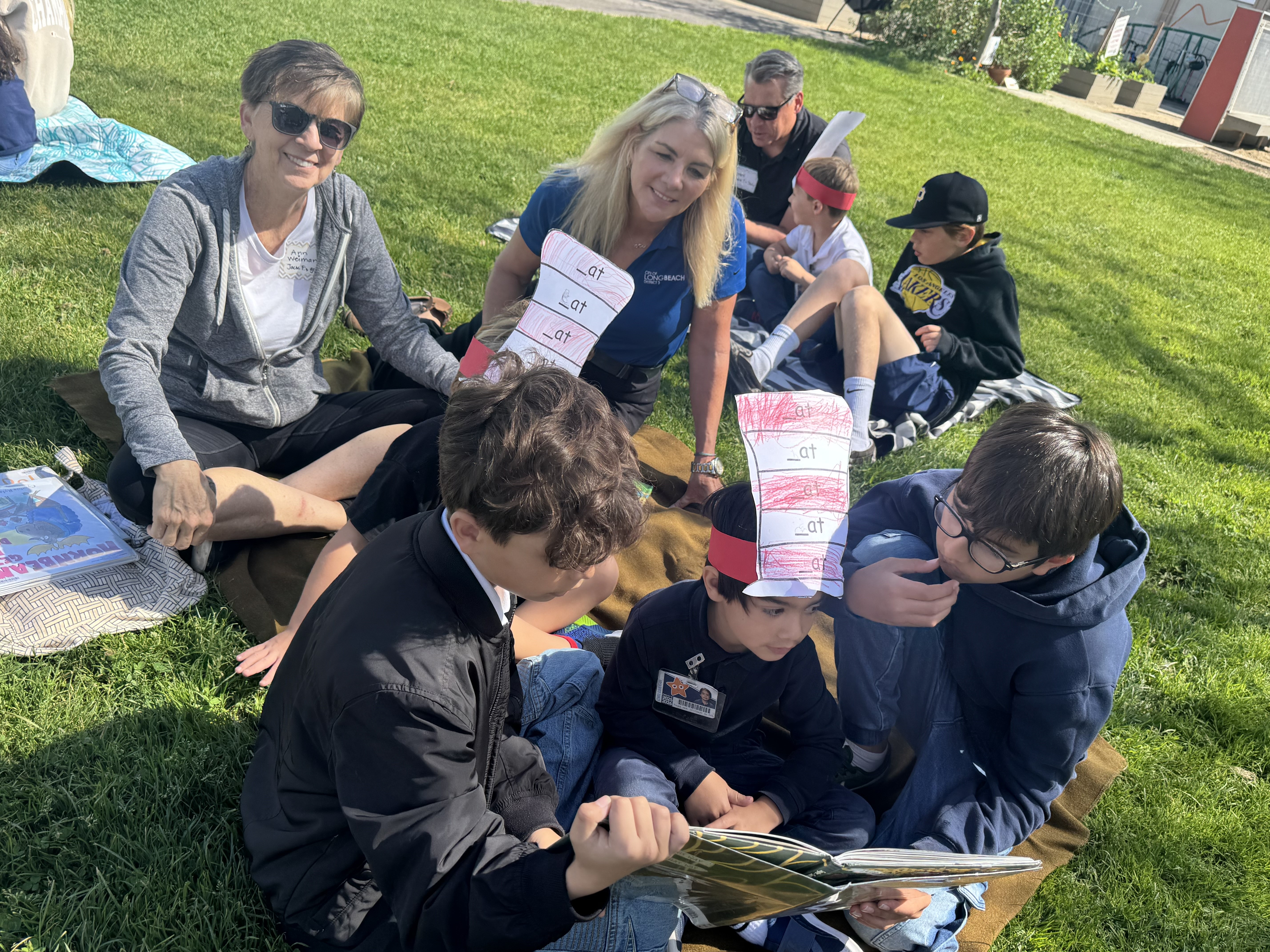 Lowell Elementary School in Long Beach hosted a Read Across...