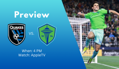 Earthquakes vs. Sounders, stream: Kickoff, lineup, updates