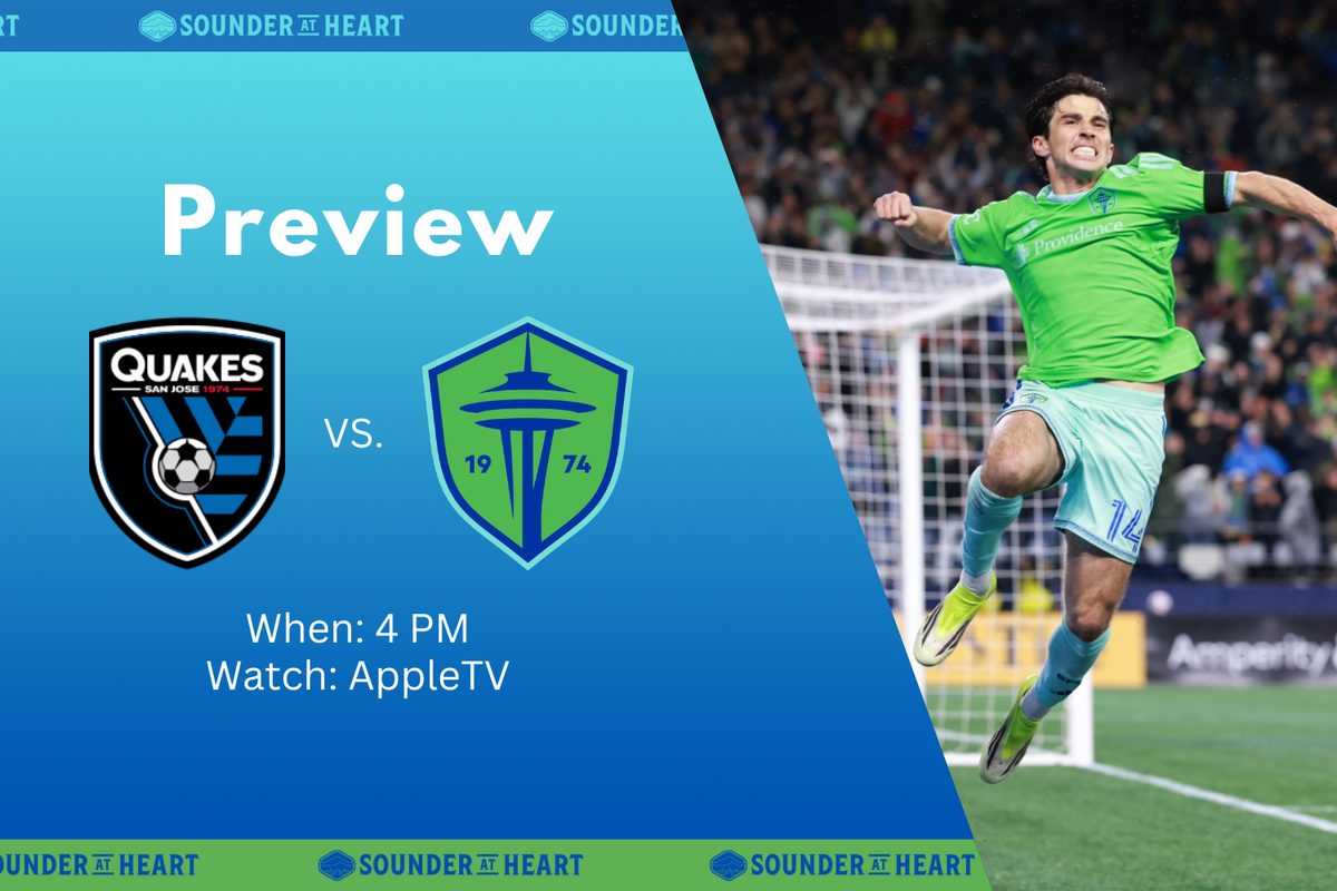Earthquakes vs. Sounders, stream: Kickoff, lineup, updates