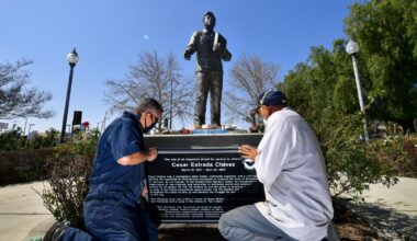 What to do with ‘César Chávez’ holiday, schools and monuments? – NBC Los Angeles