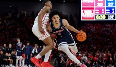 Top-seeded Arizona among teams headed to Viejas Arena for NCAA Tournament