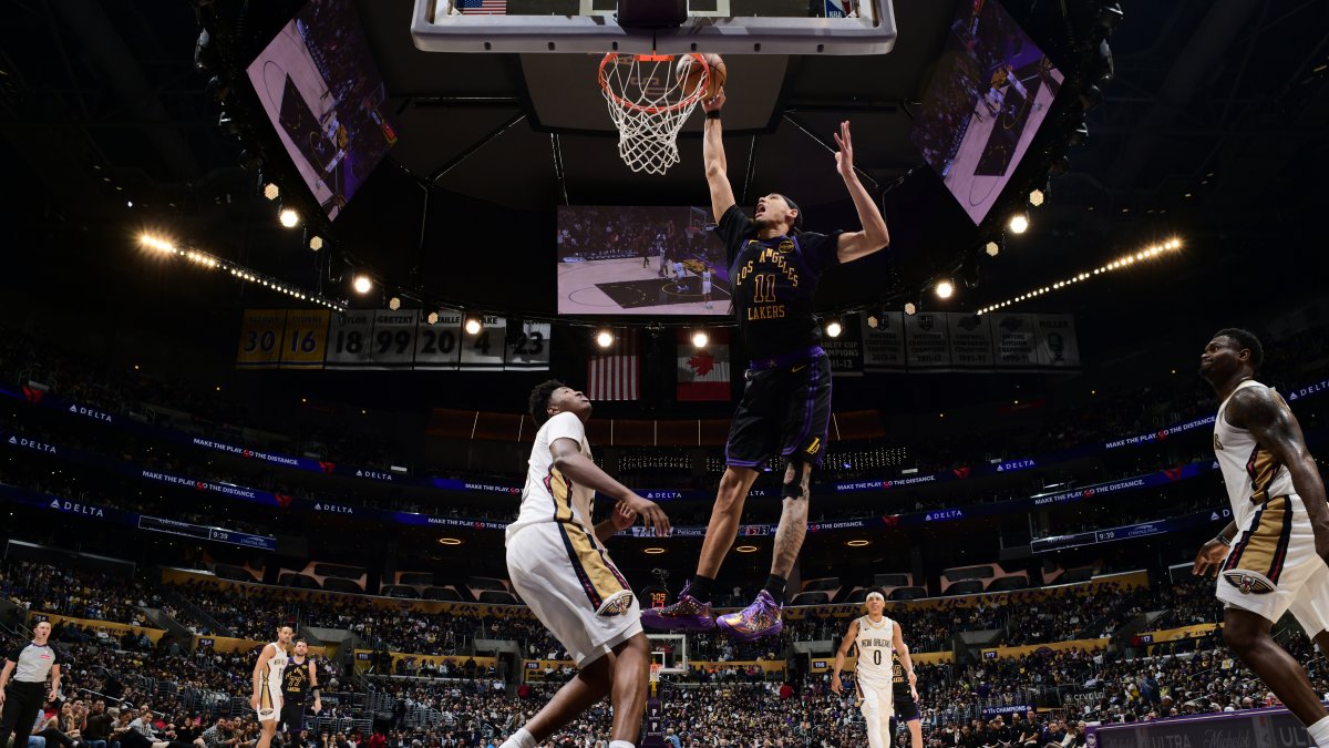 Lakers rally past the Pelicans, 110-101 – NBC Los Angeles