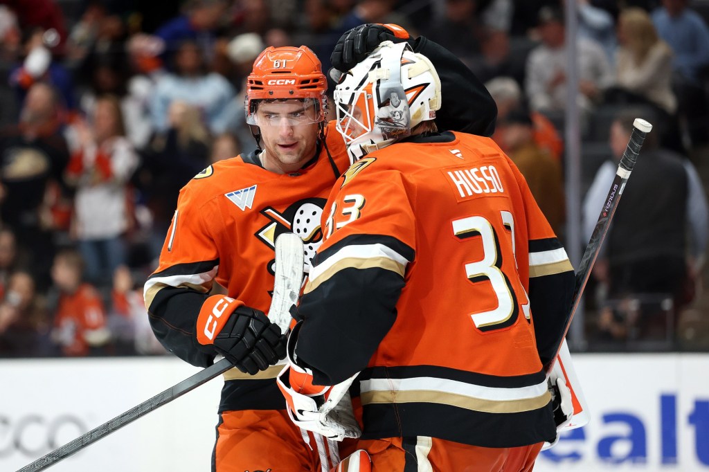 Cutter Gauthier, Ville Husso lead Ducks past Islanders – Orange County Register