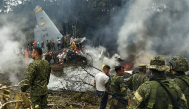 Colombian military plane carrying 121 people crashes – NBC Los Angeles