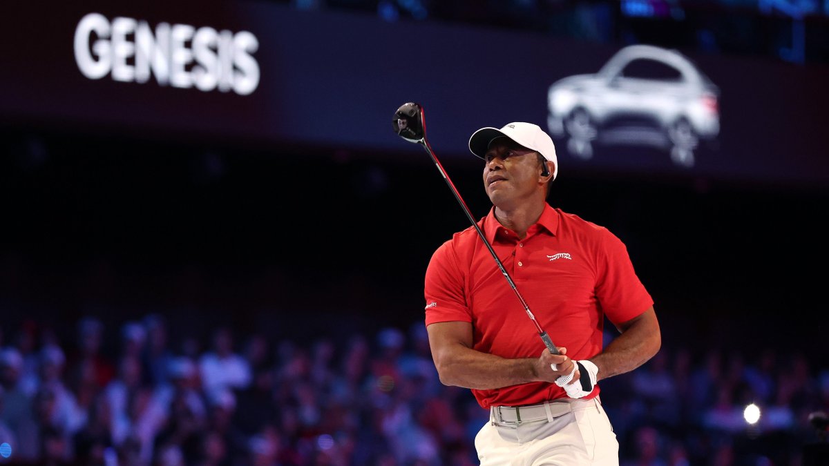 Tiger Woods returns at TGL, can’t stop LA from winning SoFi Cup – NBC Los Angeles