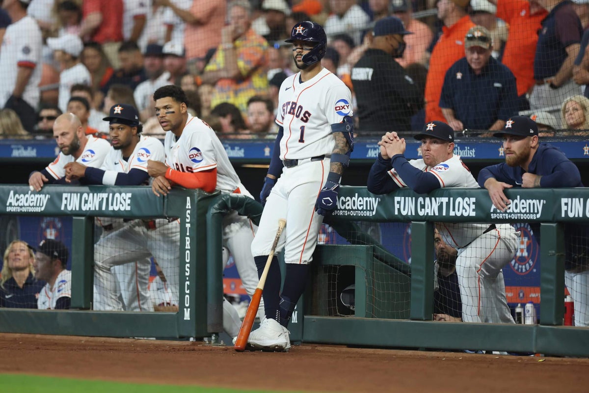 After winter of changes, Astros offense falls flat in 3-0 Opening Day loss