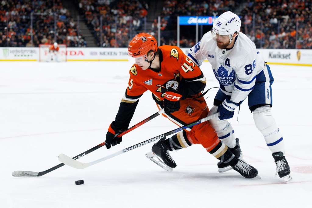 Ducks fall to Maple Leafs on John Tavares’ late overtime goal – Orange County Register