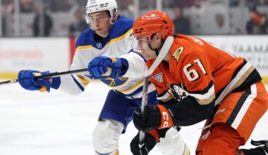 Sabres mount comeback, but lose wild one to Ducks in OT