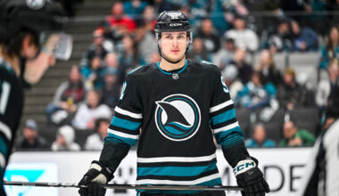 Chernyshov, Askarov Return to Sharks Practice Before Road Trip