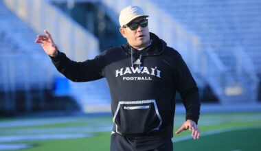 Hawaii football coach Timmy Chang and his Rainbow Warriors will take on first-year FBS member Sacramento State in place of Massachusetts at the Clarence T.C. Ching Athletics Complex on Nov. 28.