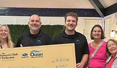 Woman’s Club of Fullerton Supports New Higher Ground Youth Center