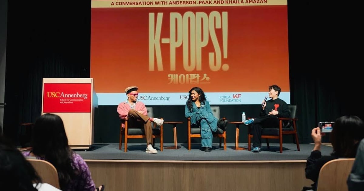 Anderson .Paak and Khaila Amazan joyfully share the makings of ‘K-Pops!’ at USC – Annenberg Media