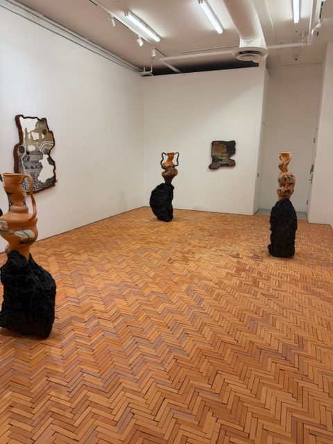 Gallery view of Cammie Staros Pompeii installation at Nazarian Curcio Los Angeles