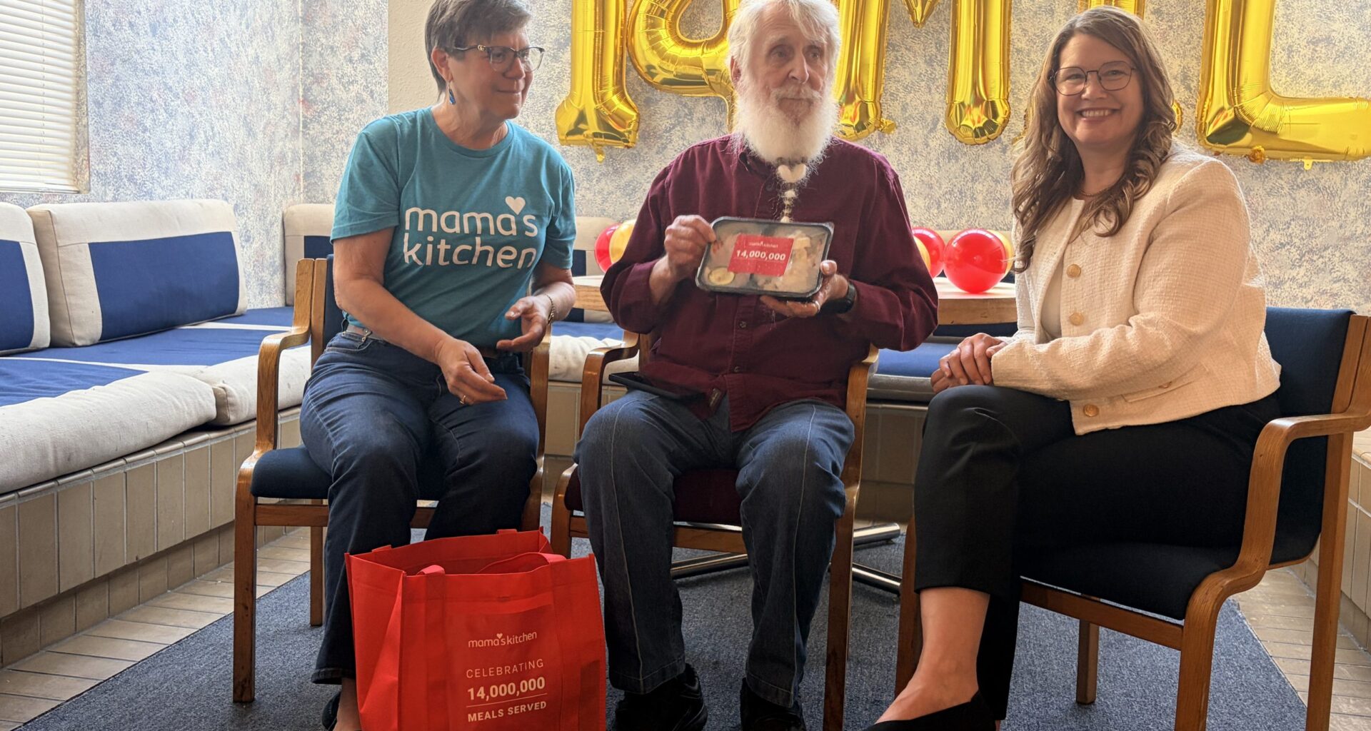 Mama’s Kitchen Reaches 14 Million Meals With Delivery to Veteran