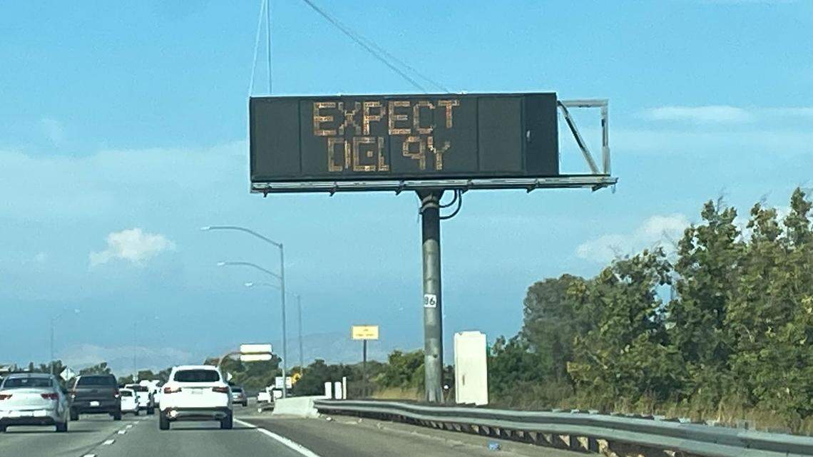 Hwy 180, 99 construction: Ramp closed, traffic control