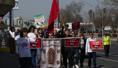 Local education leaders join march and celebrate César Chávez