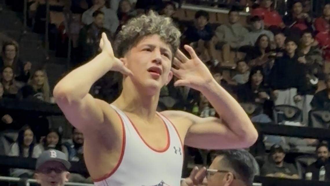 Buchanan wins CIF wrestling championships sweep