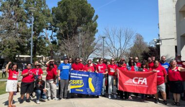 CSU Bakersfield Union Solidarity Rally Empowers Members in Fight Against Possible Layoffs