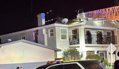 Man breaks through roof, climbs into attic before arrest