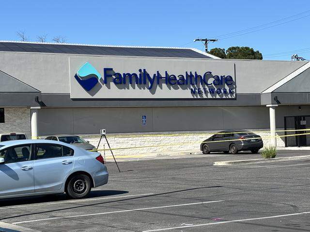 A worker was shot inside the Family HealthCare Network building on Clinton Avenue at West Avenue in Fresno on Thursday, March 5, 2026.