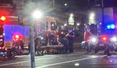 Motorcycle rider injured in Fresno crash at Blackstone