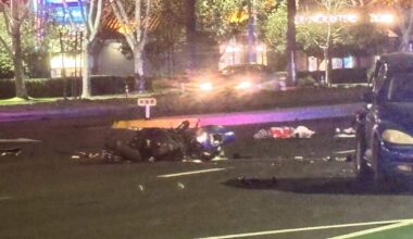 Motorcyclist injured in crash near Fresno’s River Park