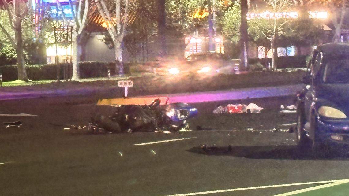 Motorcyclist injured in crash near Fresno’s River Park