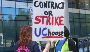 UCSF workers move to unionize — with potential statewide strike on the way