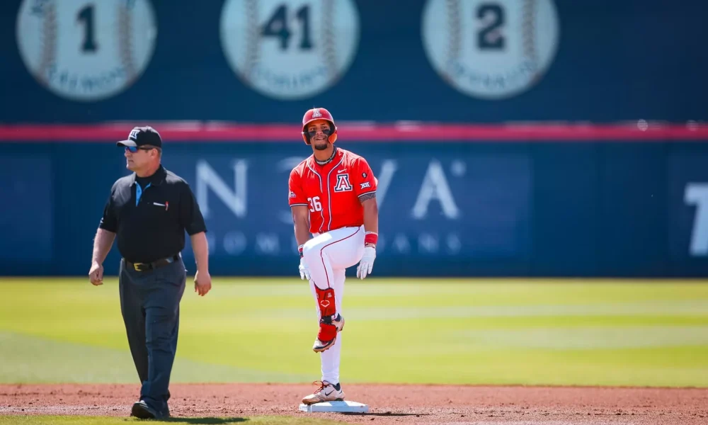 Arizona clinches series sweep with run-rule victory over Fresno State