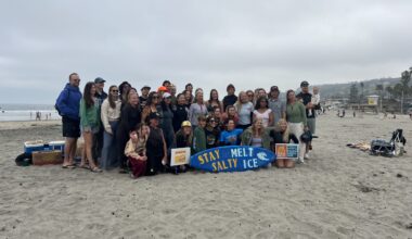 Surfers hold 'paddle out' in La Jolla to protest immigration actions, ICE killings