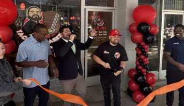 Long lines lead to storefront as Tacos El Cabezon opens Downtown Fresno location