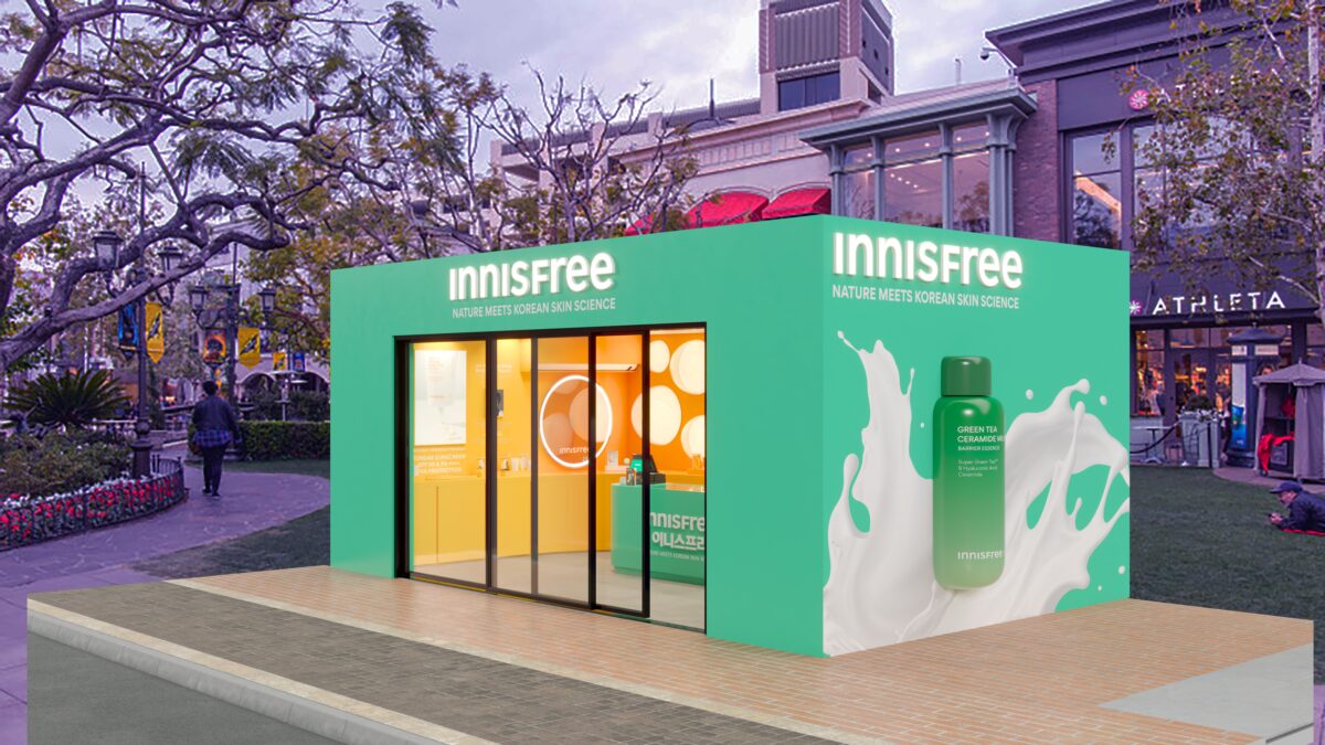 Innisfree pop-up at The Grove
