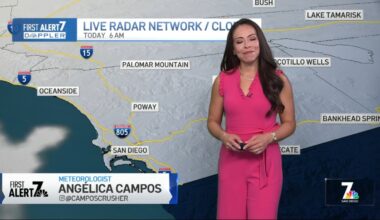 Angelica Campos’ morning forecast for March 1, 2026 – NBC 7 San Diego