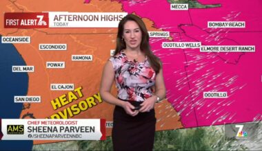 Sheena Parveen’s forecast for March 18, 2026 – NBC 7 San Diego