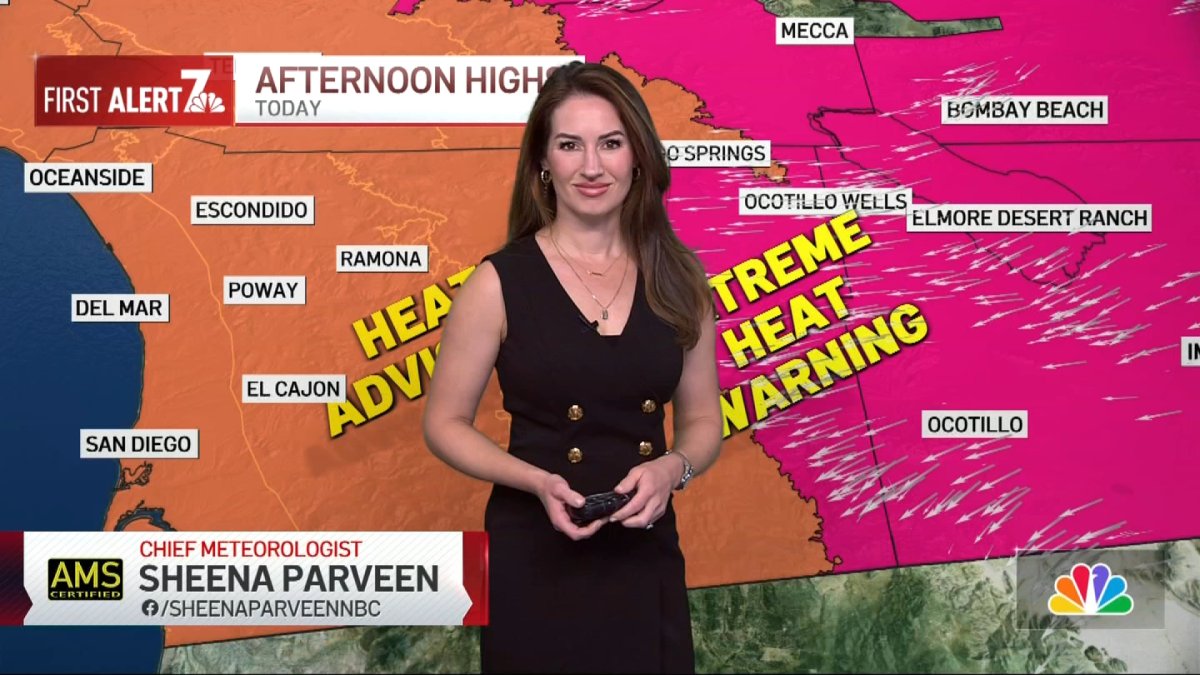 Sheena Parveen’s forecast for March 20, 2026 – NBC 7 San Diego