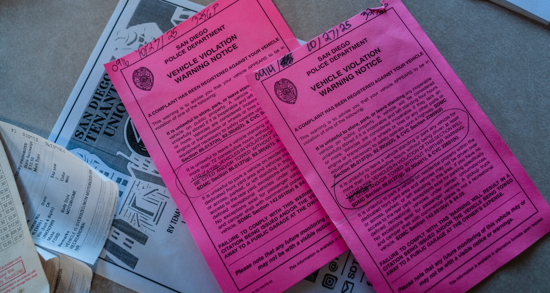 Morning Report: Police Dramatically Increase Ticketing of RV Dwellers