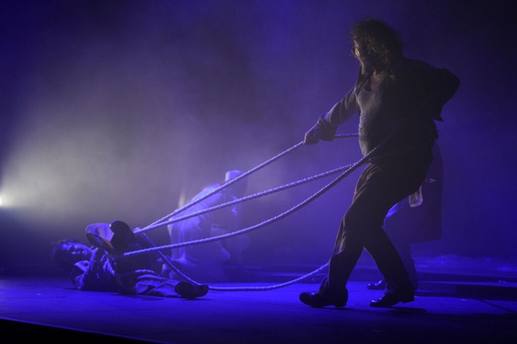 "Songs From a Sinking Ship" - (L-R) Carlos Menchaca, Marina Elana, El Torombo - Photo by Planet Froth Productions.