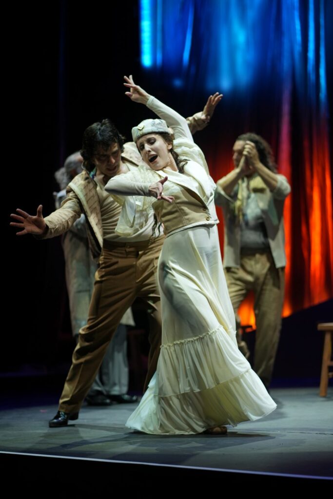 "Songs From a Sinking Ship" - (L-R) Carlos Menchaca, Marina Elana, El Torombo - Photo by Planet Froth Productions.