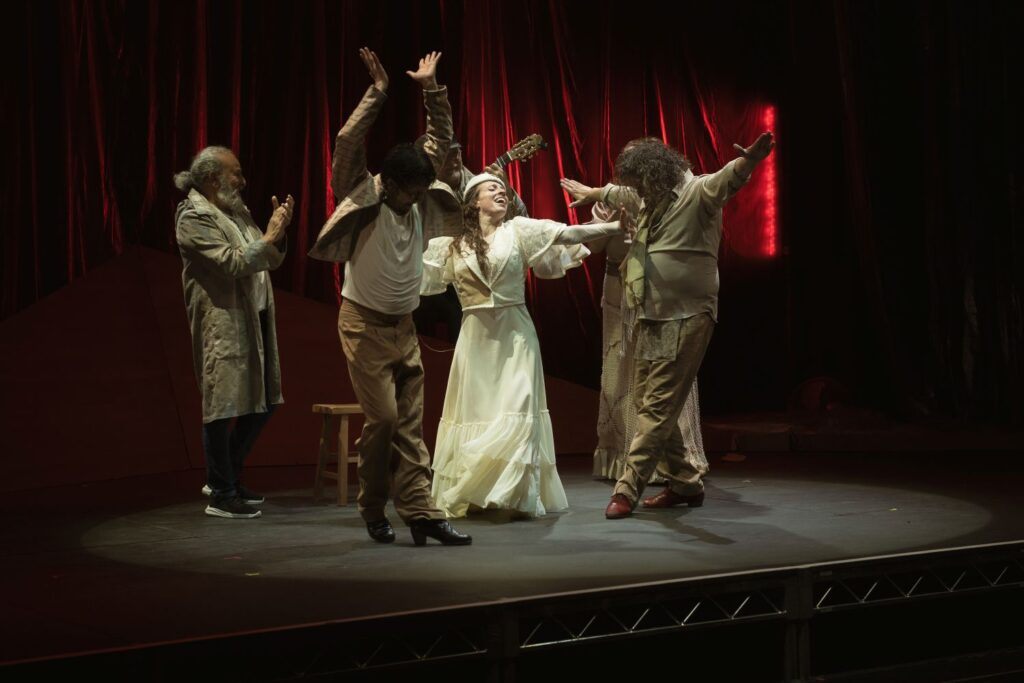 "Songs From a Sinking Ship" (L-R) Juan José Amador, Carlos Menchaca, Marina Elana, El Torombo - Photo by Fred Aube.