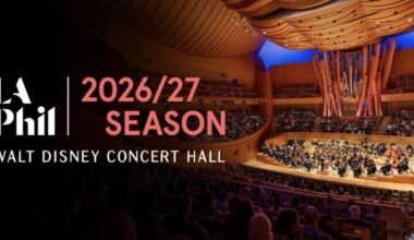 LA Phil Reveals 2026/27 Walt Disney Concert Hall Season